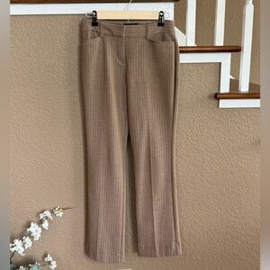 Express Tan Straight Leg Pants